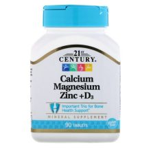 Cal Mag Zinc +D - 90db tabletta - 21st. Century