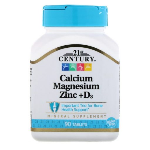 Cal Mag Zinc +D - 90db tabletta - 21st. Century