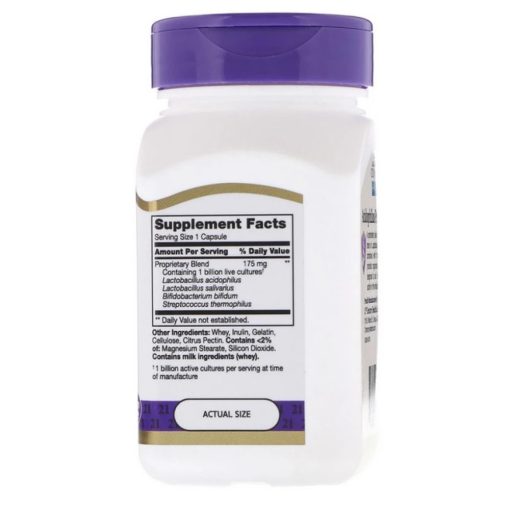 Acidophilus 175mg Probiotikum 100 kapszula - 21st. Century