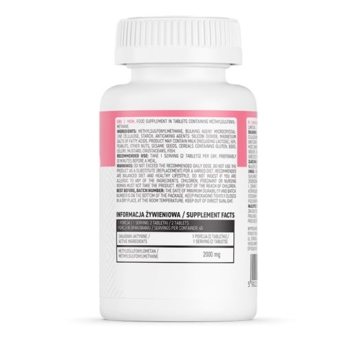 MSM 1000mg - 90db tabletta - Ostrovit
