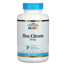 Cink Citrát 50mg 360db tabletta - 21St. Century