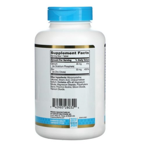 Cink Citrát 50mg 360db tabletta - 21St. Century