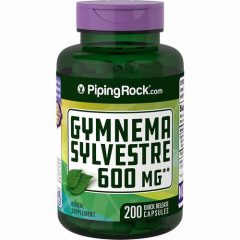 Gymnema Sylvestre 600 mg, 200db kapszula - Piping Rock