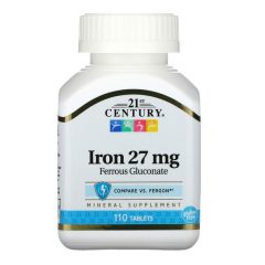 Vas 27mg - Ferrous Gluconate - 110db - 21st. Century