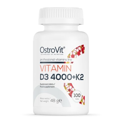 D3-4000IU és K2 MK-7 100mcg - 100db tabletta - Ostrovit