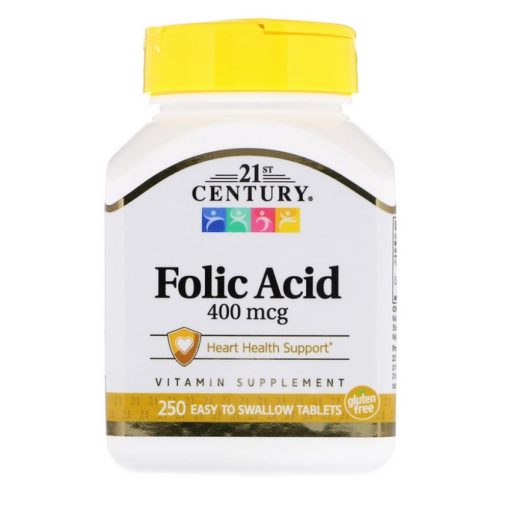 B4 vitamin - Folsav 400mcg 250db tabletta - 21st. Century